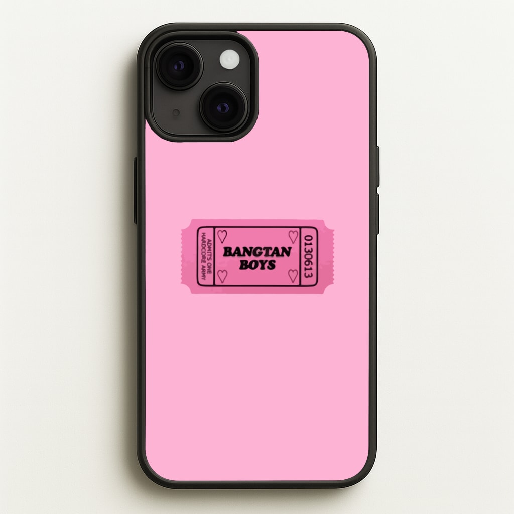 Bangtan Boys Ticket - K Pop  - BTS Phone Case for iPhone 13 Mini