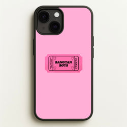 Bangtan Boys Ticket - K Pop  - BTS Phone Case for iPhone 13 Mini