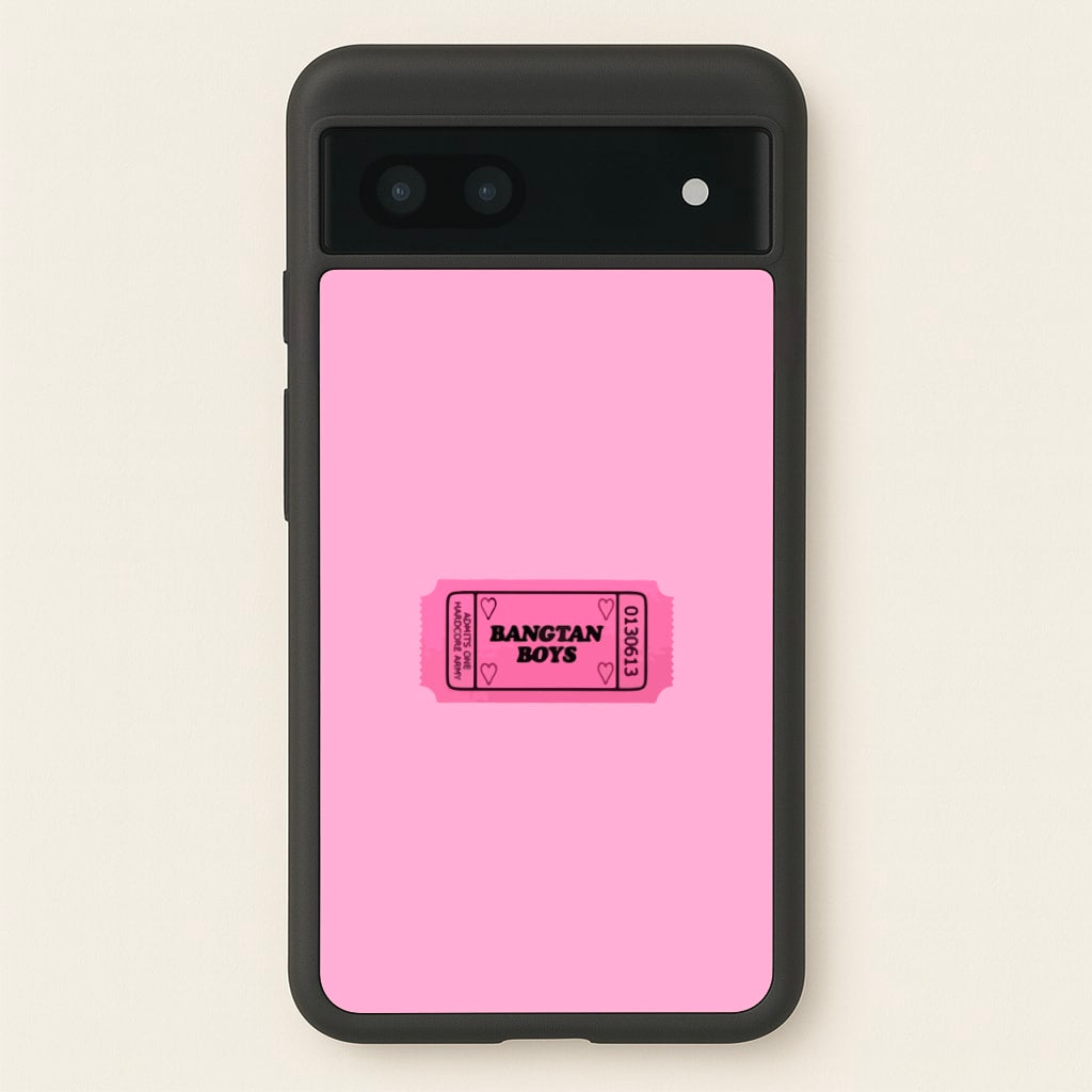 Bangtan Boys Ticket - K Pop  - BTS Phone Case for Google Pixel 7a