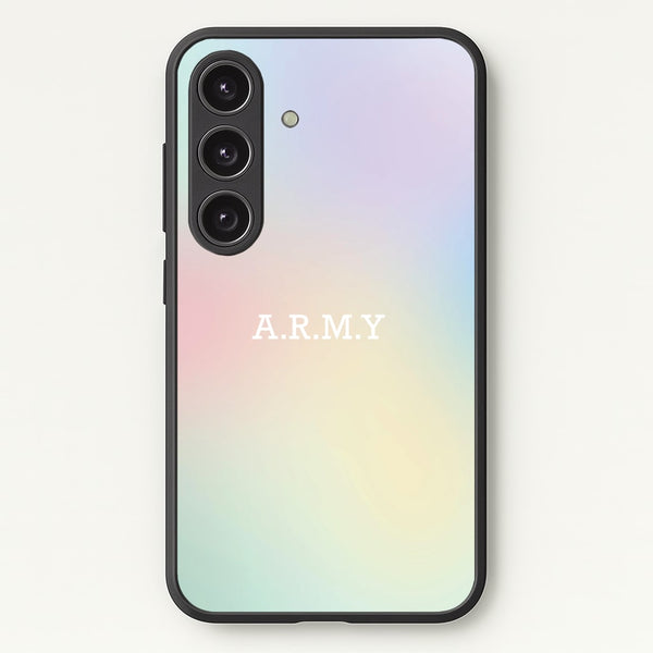 A.R.M.Y - K Pop  - BTS Phone Case for Galaxy S24FE