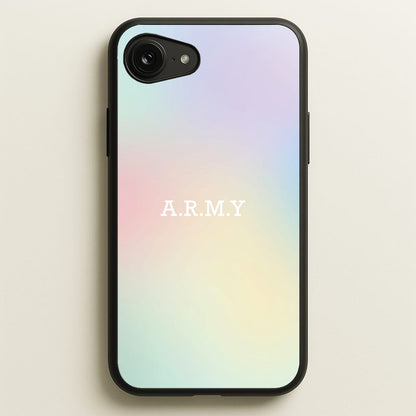 A.R.M.Y - K Pop  - BTS Phone Case for iPhone 16e