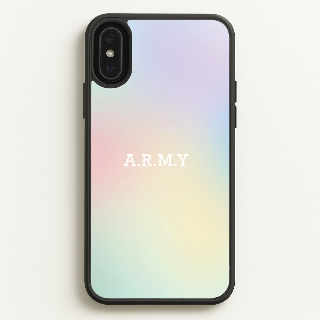 A.R.M.Y - K Pop  - BTS Phone Case for iPhone XS Max