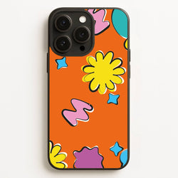 K-Pop Band Flowers Patterns  - BTS Phone Case for iPhone 16 Pro Max