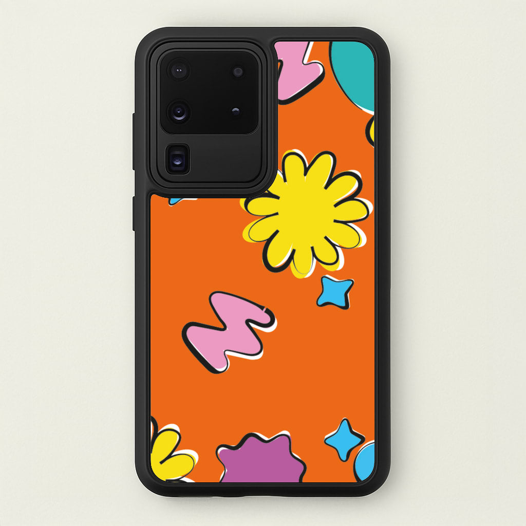 K-Pop Band Flowers Patterns  - BTS Phone Case for Galaxy S20 Ultra