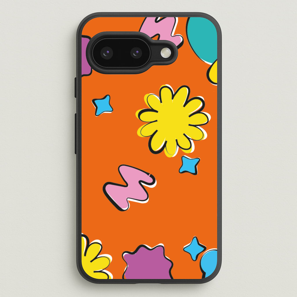K-Pop Band Flowers Patterns  - BTS Phone Case for Google Pixel 9a