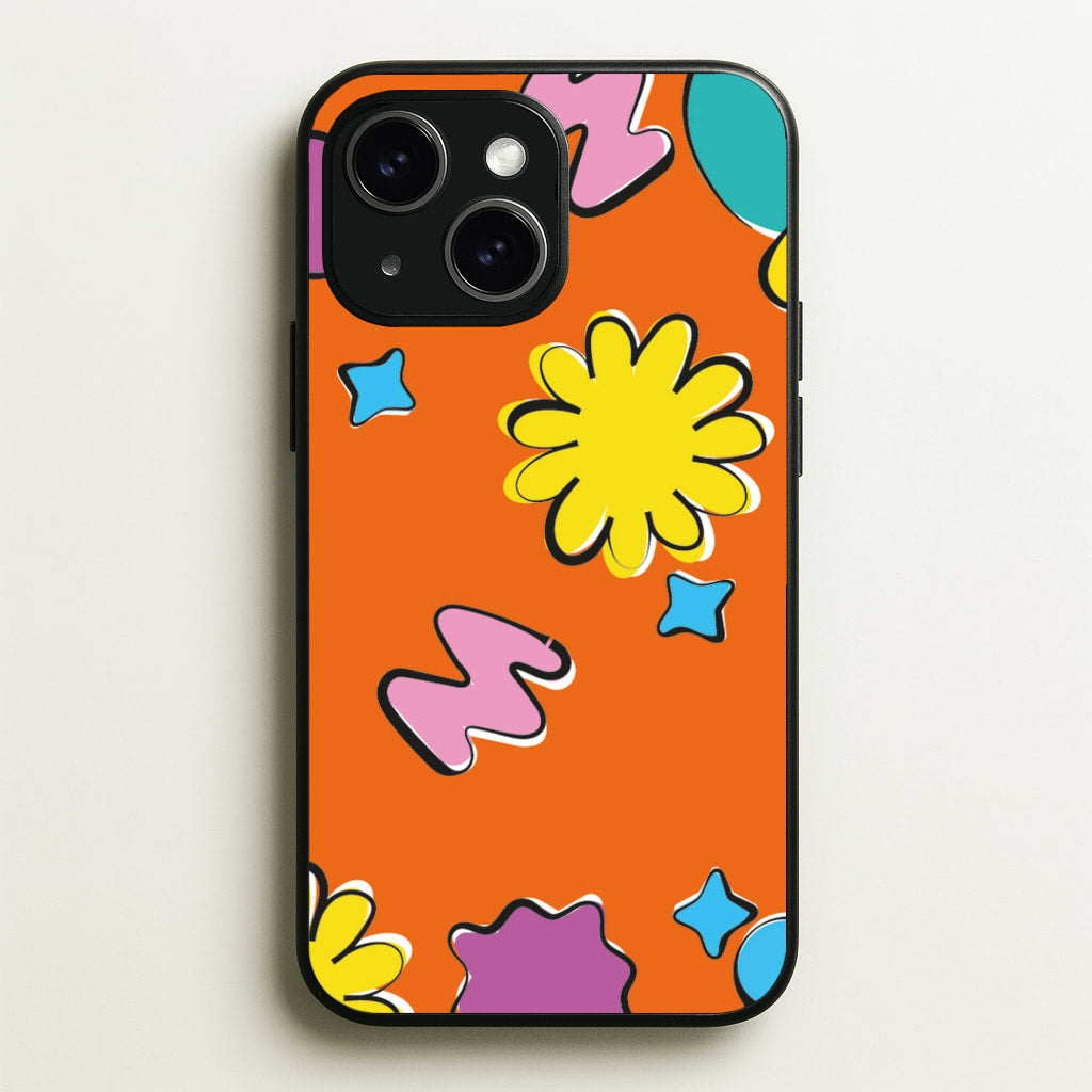 K-Pop Band Flowers Patterns  - BTS Phone Case for iPhone 15 Plus