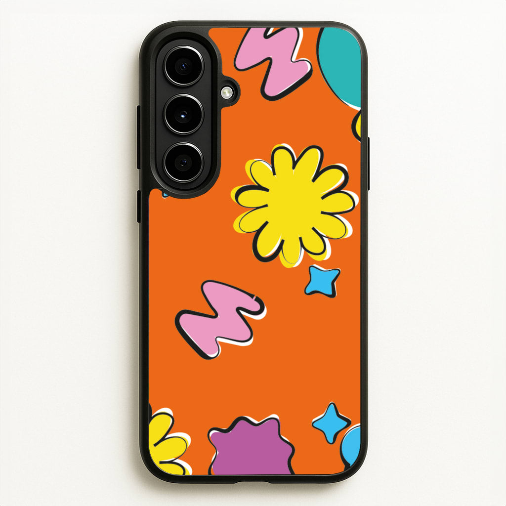 K-Pop Band Flowers Patterns  - BTS Phone Case for Galaxy A56