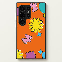 K-Pop Band Flowers Patterns  - BTS Phone Case for Galaxy S24 Ultra