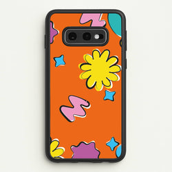 K-Pop Band Flowers Patterns  - BTS Phone Case for Galaxy S10e