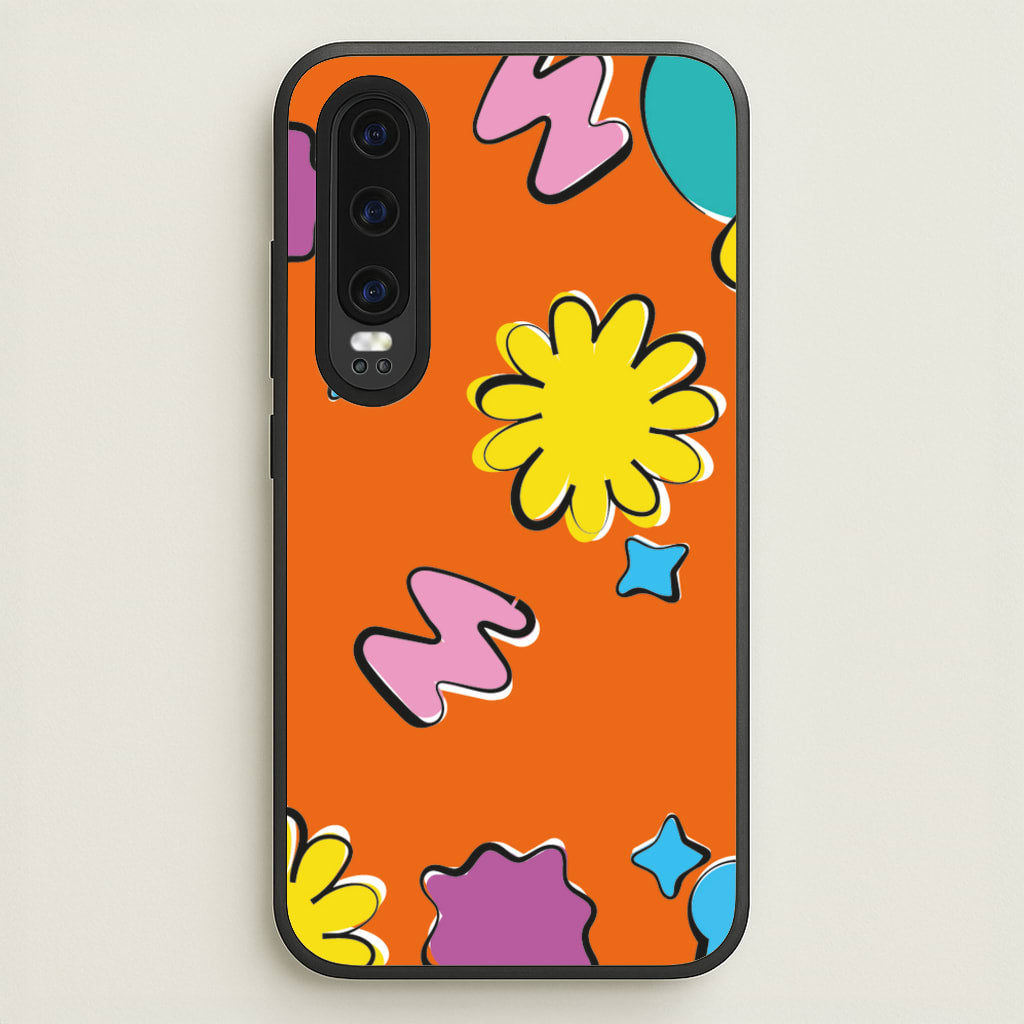 K-Pop Band Flowers Patterns  - BTS Phone Case for Huawei P30
