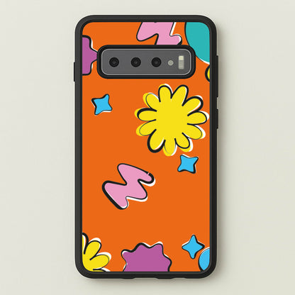 K-Pop Band Flowers Patterns  - BTS Phone Case for Galaxy S10 Plus