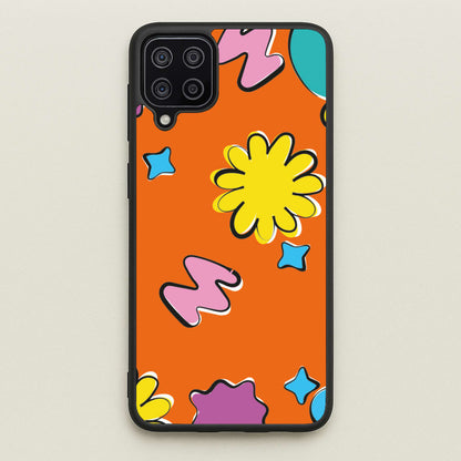 K-Pop Band Flowers Patterns  - BTS Phone Case for Galaxy A12