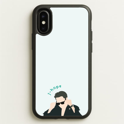 J-Hope Glasses - K Pop  - BTS Phone Case for iPhone X / XS