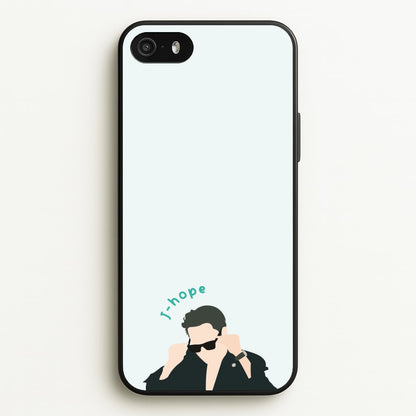 J-Hope Glasses - K Pop  - BTS Phone Case for iPhone 5 / 5s / SE 2016