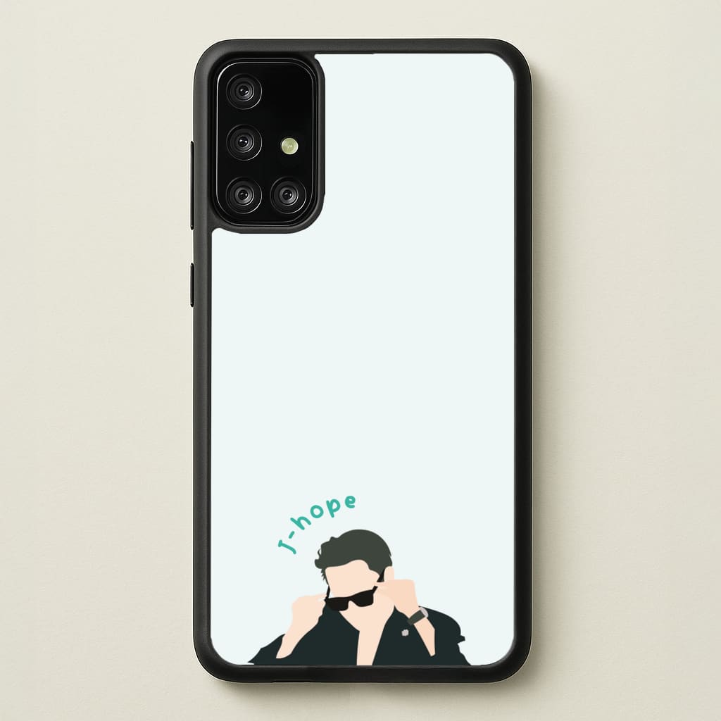 J-Hope Glasses - K Pop  - BTS Phone Case for Galaxy A71