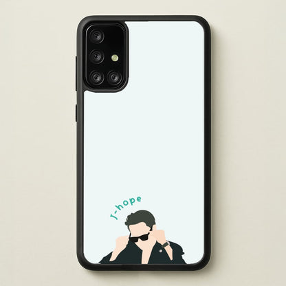 J-Hope Glasses - K Pop  - BTS Phone Case for Galaxy A71
