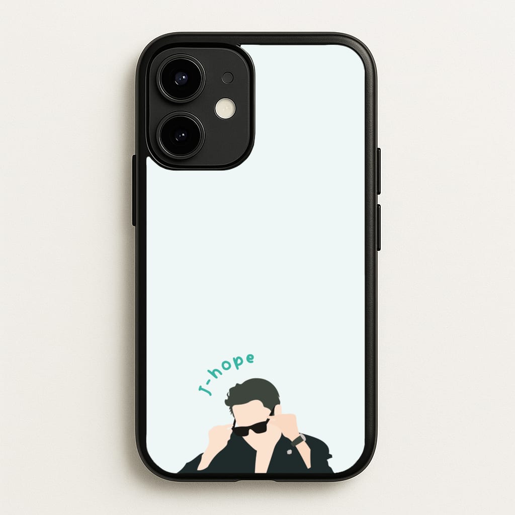 J-Hope Glasses - K Pop  - BTS Phone Case for iPhone 12 / 12 Pro