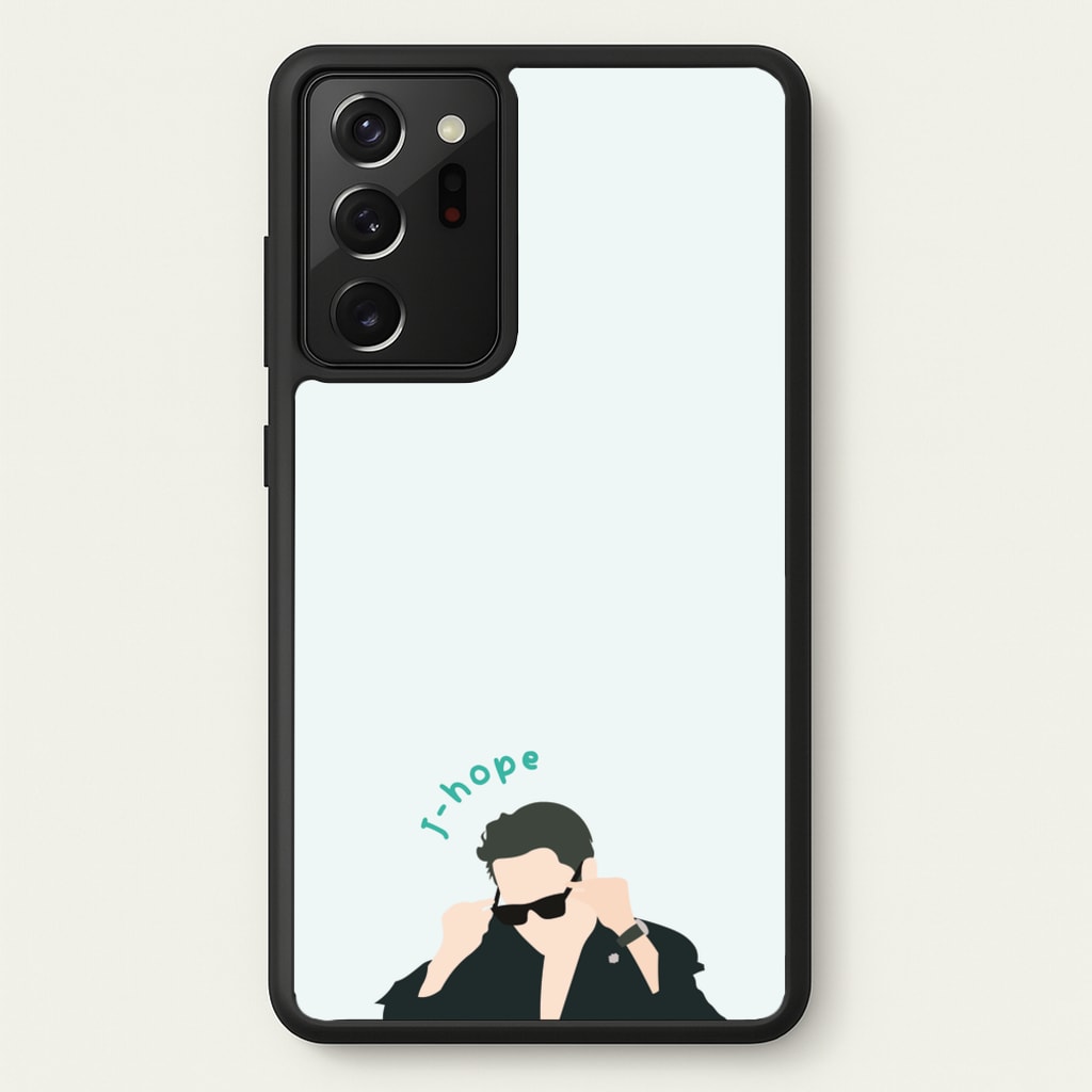 J-Hope Glasses - K Pop  - BTS Phone Case for Galaxy Note 20 Ultra