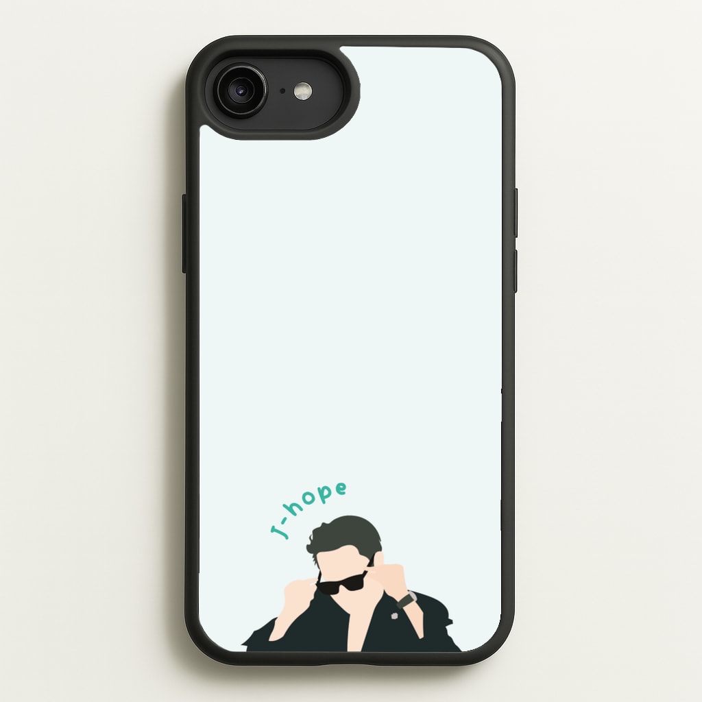 J-Hope Glasses - K Pop  - BTS Phone Case for iPhone 6 Plus / 7 Plus / 8 Plus