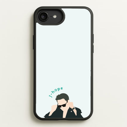 J-Hope Glasses - K Pop  - BTS Phone Case for iPhone 6 Plus / 7 Plus / 8 Plus