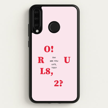 O R U L8 2 - K Pop  - BTS Phone Case for Huawei P30 Lite
