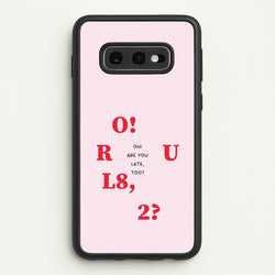 O R U L8 2 - K Pop  - BTS Phone Case for Galaxy S10e