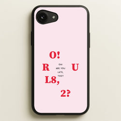 O R U L8 2 - K Pop  - BTS Phone Case for iPhone 16e