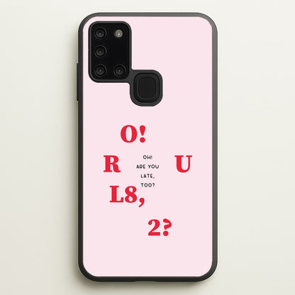 O R U L8 2 - K Pop  - BTS Phone Case for Galaxy A21s