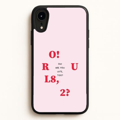 O R U L8 2 - K Pop  - BTS Phone Case for iPhone XR