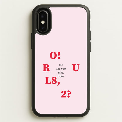 O R U L8 2 - K Pop  - BTS Phone Case for iPhone X / XS