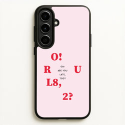 O R U L8 2 - K Pop  - BTS Phone Case for Galaxy A56