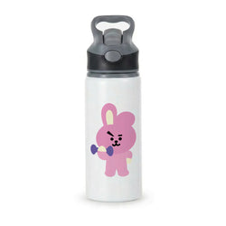 Cooky 21 - K Pop Active Water Bottle - Black