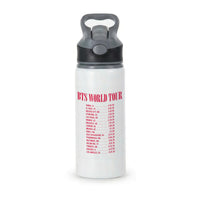 K-Pop Band World Tour List 2026 Active Water Bottle