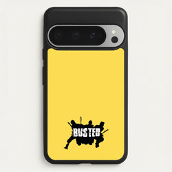 Splatter Text - Bust Band  - Busted Phone Case for Google Pixel 9 Pro XL