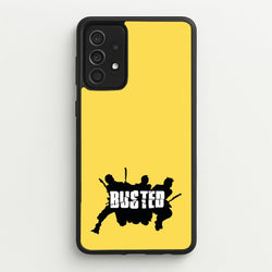 Splatter Text - Bust Band  - Busted Phone Case for Galaxy A52 / A52s