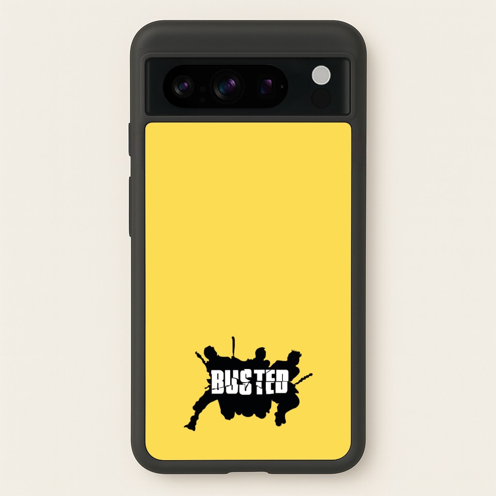 Splatter Text - Bust Band  - Busted Phone Case for Google Pixel 8 Pro