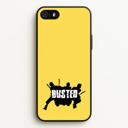 Splatter Text - Bust Band  - Busted Phone Case for iPhone 5 / 5s / SE 2016