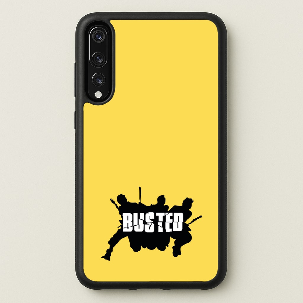 Splatter Text - Bust Band  - Busted Phone Case for Huawei P20 Pro