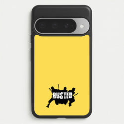 Splatter Text - Bust Band Phone Case for Google Pixel 10 Pro XL