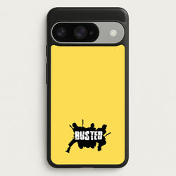 Splatter Text - Bust Band Phone Case for Google Pixel 10 / 10 Pro