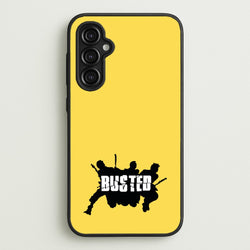 Splatter Text - Bust Band  - Busted Phone Case for Galaxy A14