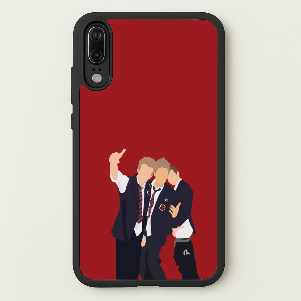 School Clothes - Bust Band  - Busted Phone Case for Huawei P20