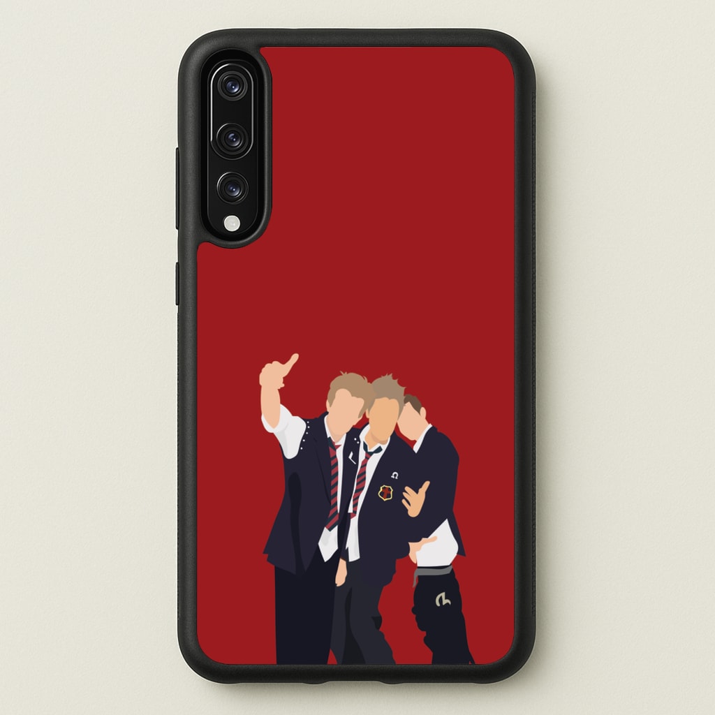 School Clothes - Bust Band  - Busted Phone Case for Huawei P20 Pro