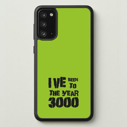 I've Been To The Year 3000 - Bust Band  - Busted Phone Case for Galaxy Note 20