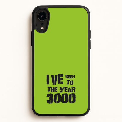 I've Been To The Year 3000 - Bust Band  - Busted Phone Case for iPhone XR
