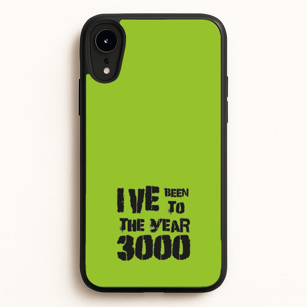 I've Been To The Year 3000 - Bust Band  - Busted Phone Case for iPhone XR