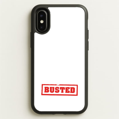 Band Logo - Bust Band  - Busted Phone Case for iPhone X / XS