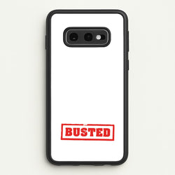 Band Logo - Bust Band  - Busted Phone Case for Galaxy S10e