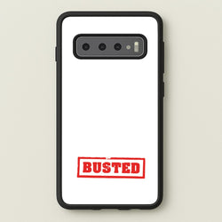 Band Logo - Bust Band  - Busted Phone Case for Galaxy S10