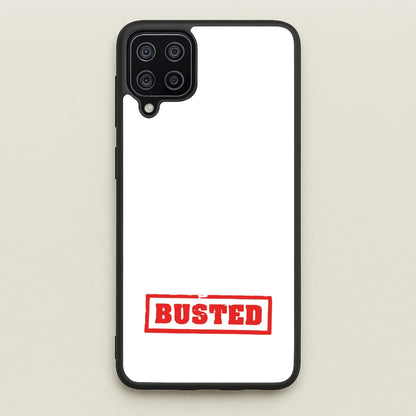 Band Logo - Bust Band  - Busted Phone Case for Galaxy A12